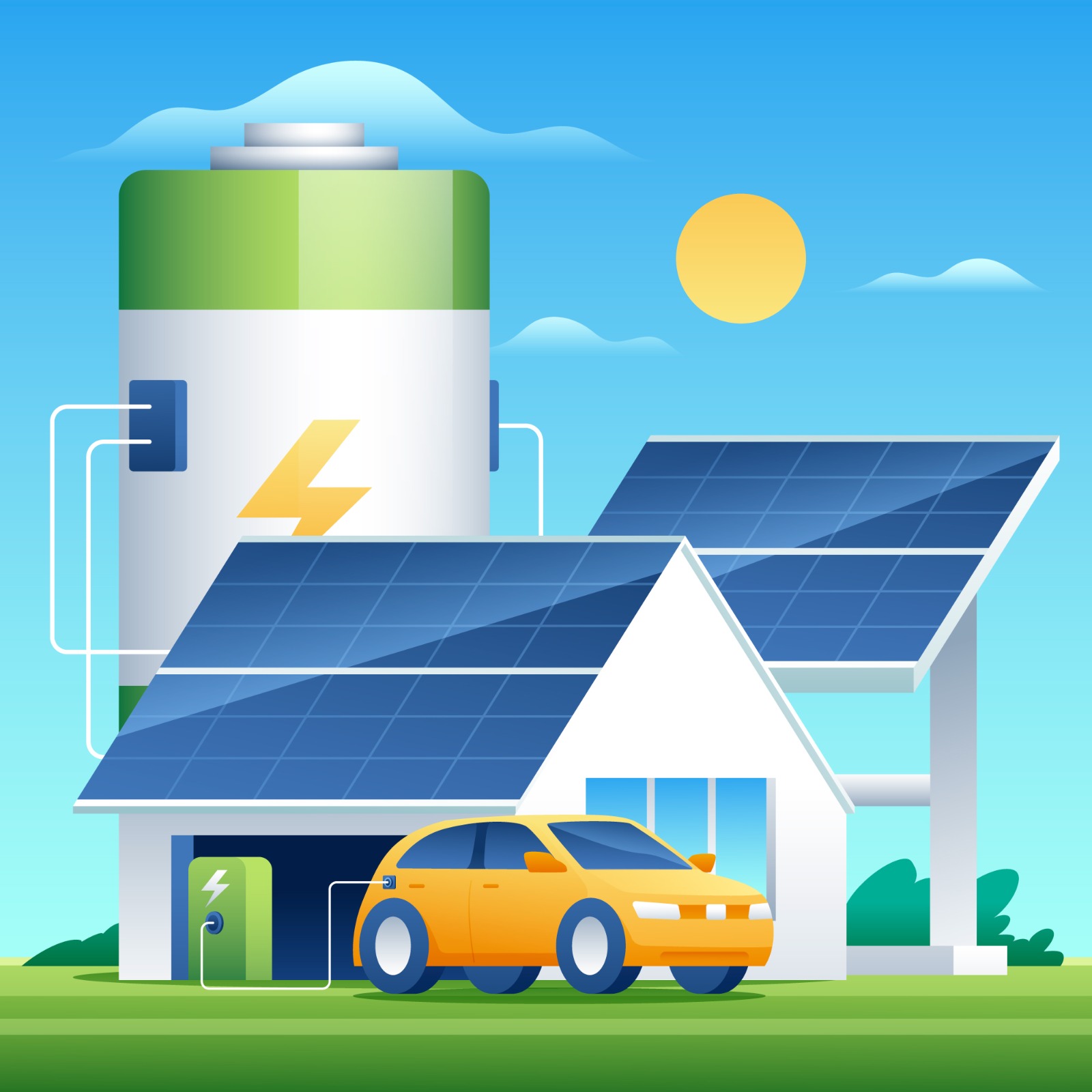 West VIC Energy installation crew on a rooftop